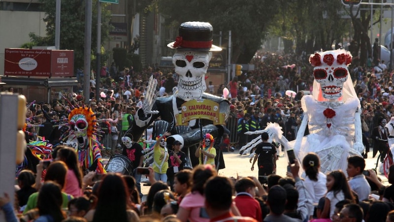 Desfile de Día de Muertos en la Ciudad de México