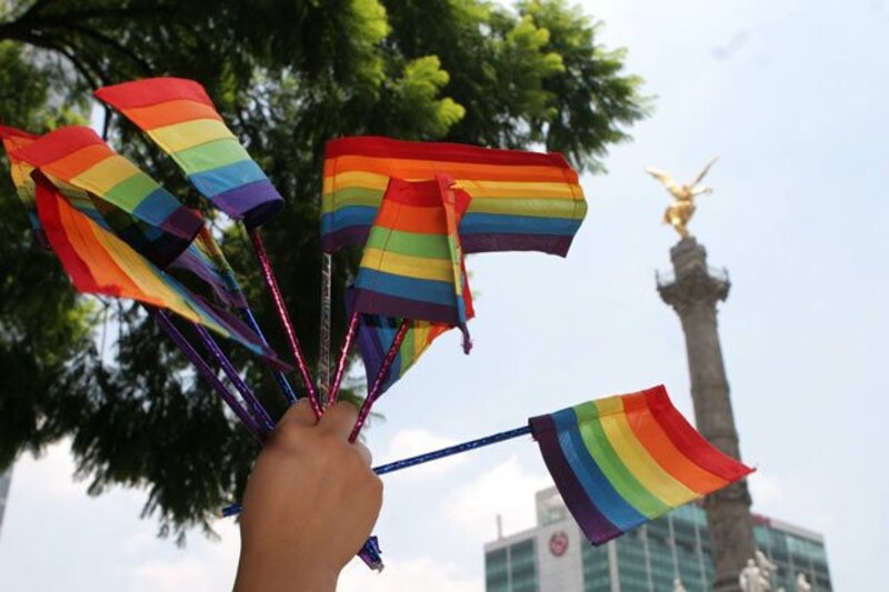 Marcha del orgullo LGBT en la Ciudad de México
