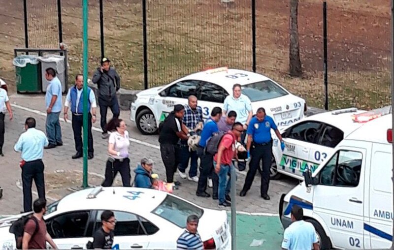 Accidente de tráfico en la Ciudad de México