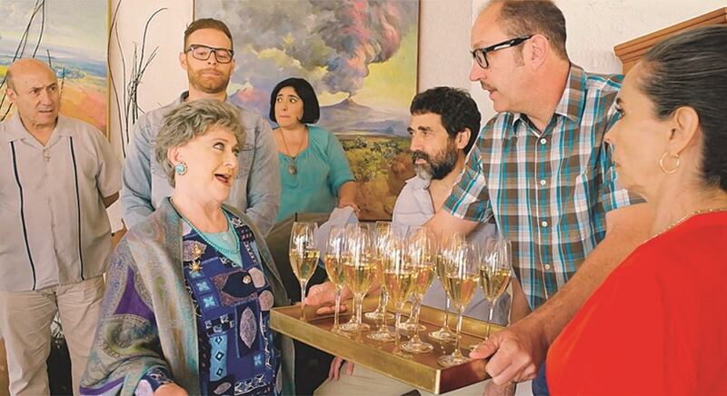 Una familia disfuncional en una reunión