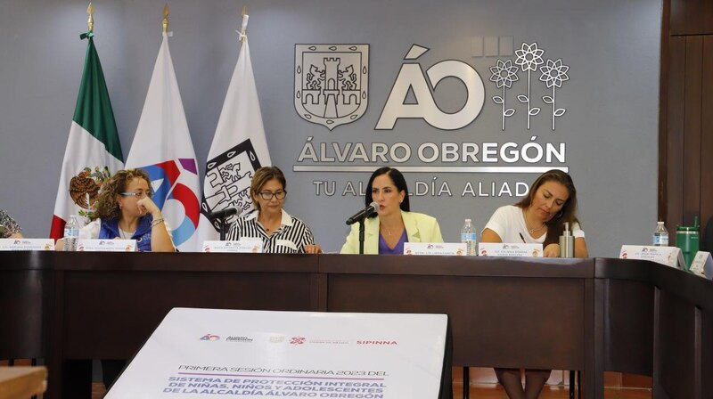 Primera sesión ordinaria 2023 del Sistema de Protección Integral de Niñas, Niños y Adolescentes de la Alcaldía Álvaro Obregón