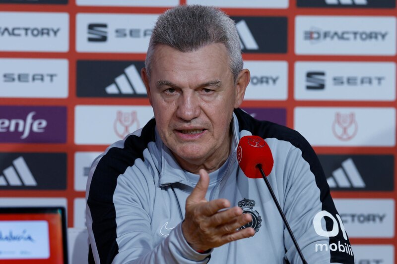 Carlo Ancelotti, entrenador del Real Madrid, en una rueda de prensa