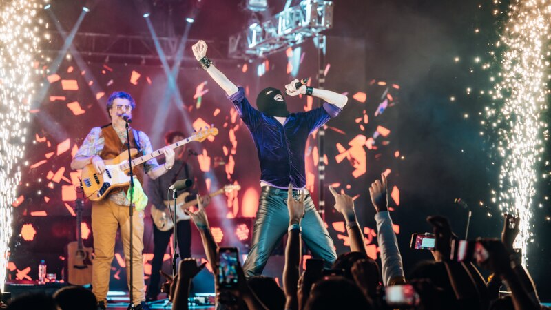 Concierto de música en vivo