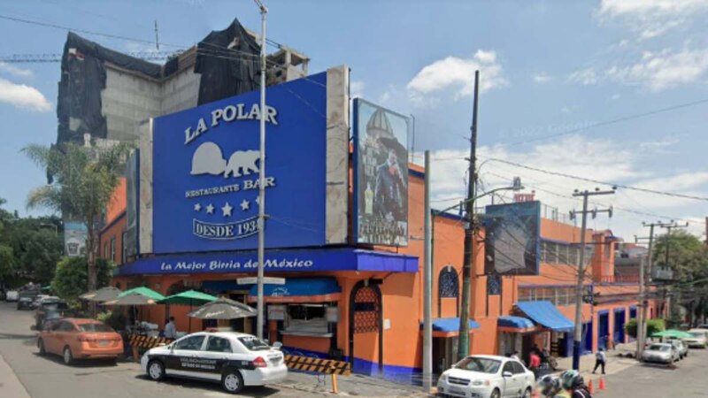 La Polar, un restaurante-bar en la Ciudad de México