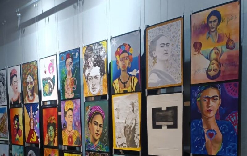 Exposición de pinturas de Frida Kahlo