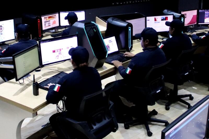 Centro de Comando y Control de la Policía de la Ciudad de México