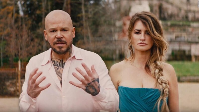 Pitbull y Jennifer Lopez en el video musical "El Taxi"