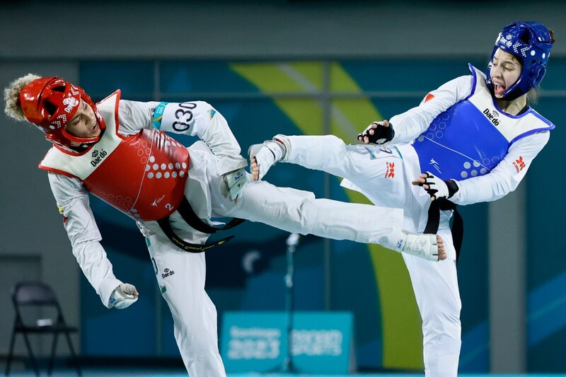 Combate de Taekwondo