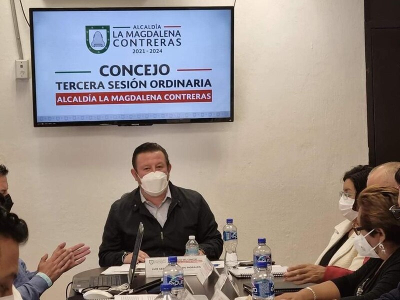 Reunión del Concejo de la Alcaldía La Magdalena Contreras