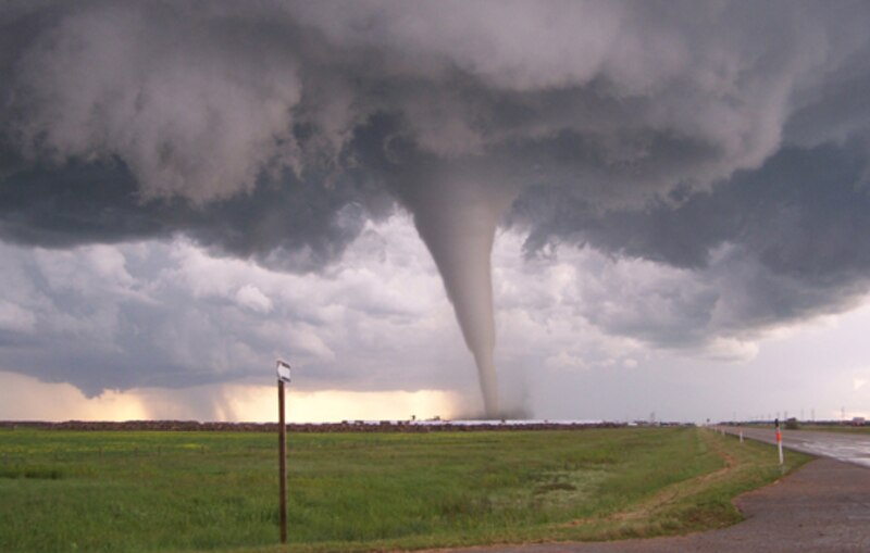 Tornado en las Grandes Llanuras