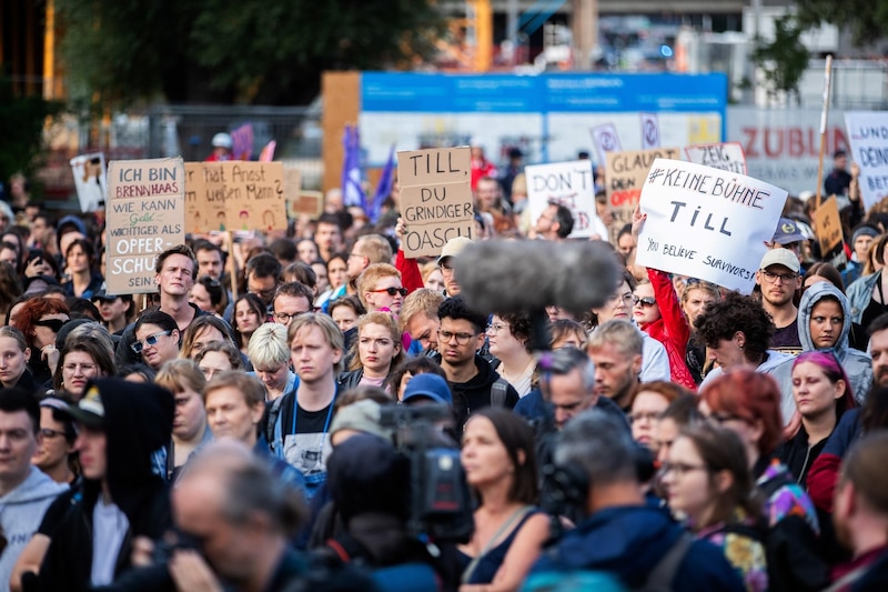 Protesta contra la violencia de género