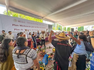 Pueblos P’urhépecha y Gobierno de México definen juntos las acciones de justicia para 2026
