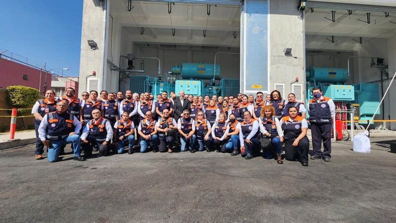 Inauguración de la nueva subestación eléctrica en la Ciudad de México