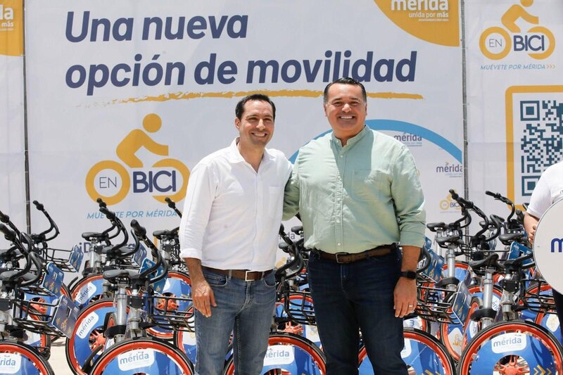 Bicicletas públicas en Mérida