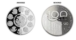 Banxico celebra su centenario con moneda conmemorativa de 10 pesos y nuevos billetes    