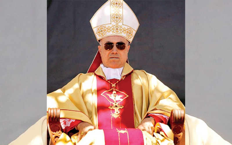 El cardenal hondureño Óscar Andrés Rodríguez Maradiaga