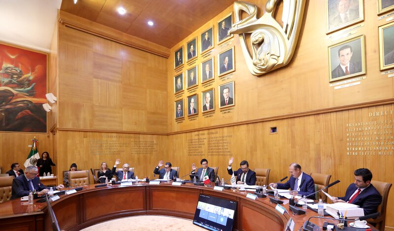 Title: Reunión de trabajo de la Junta de Gobierno de la UNAM