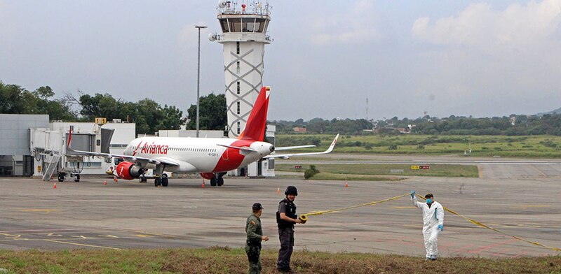 Accidente de avión en el aeropuerto de Rionegro