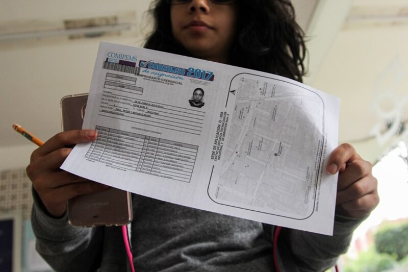 Solicitud de admisión a la universidad