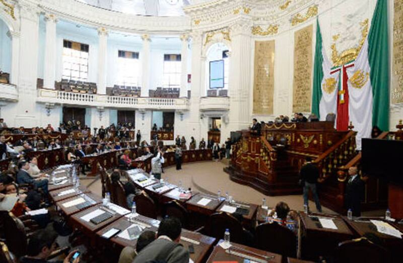 Sesión del Congreso de la Ciudad de México
