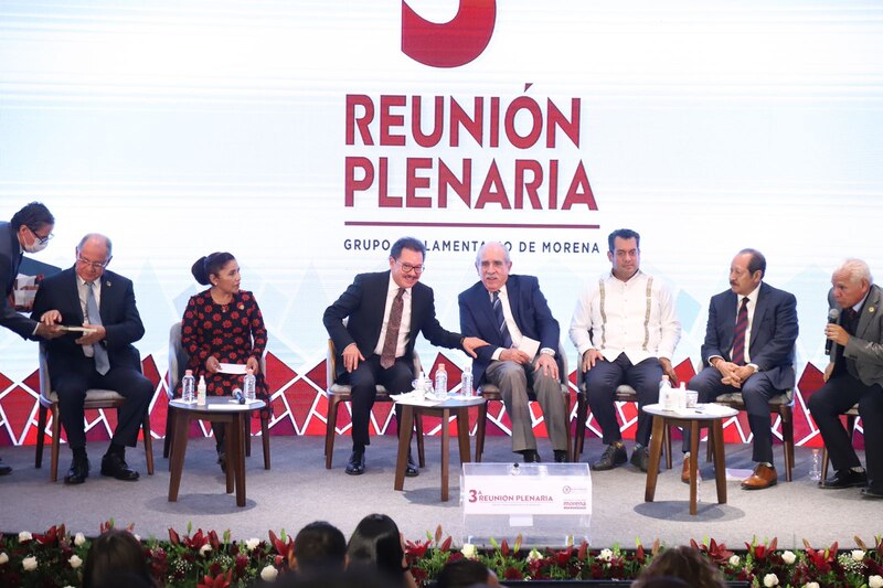 Reunión plenaria de Morena rumbo al 2024