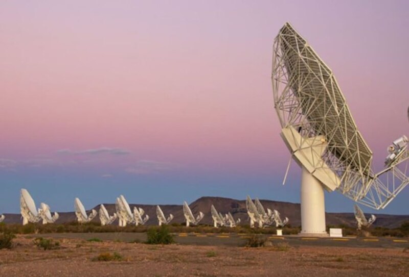 Radiotelescopios en el desierto de Atacama