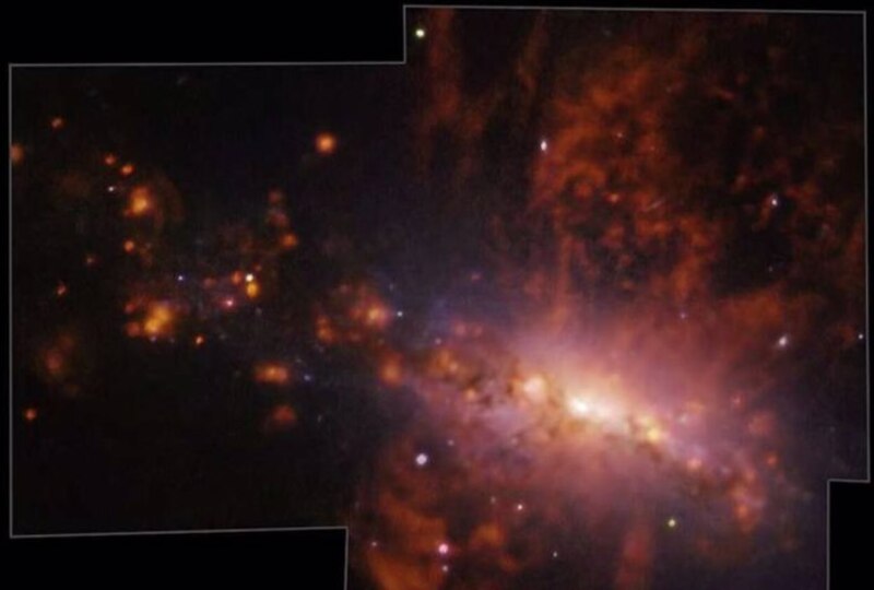 La galaxia enana irregular IC 10