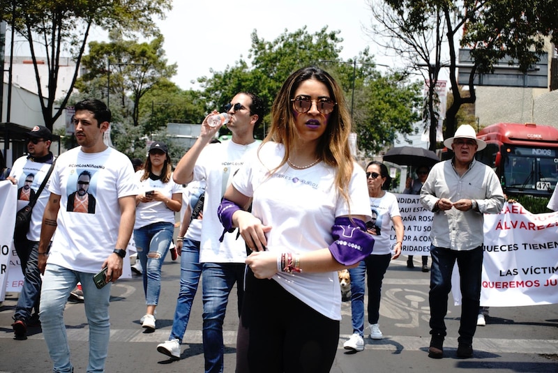 Marcha en México por los derechos de los niños