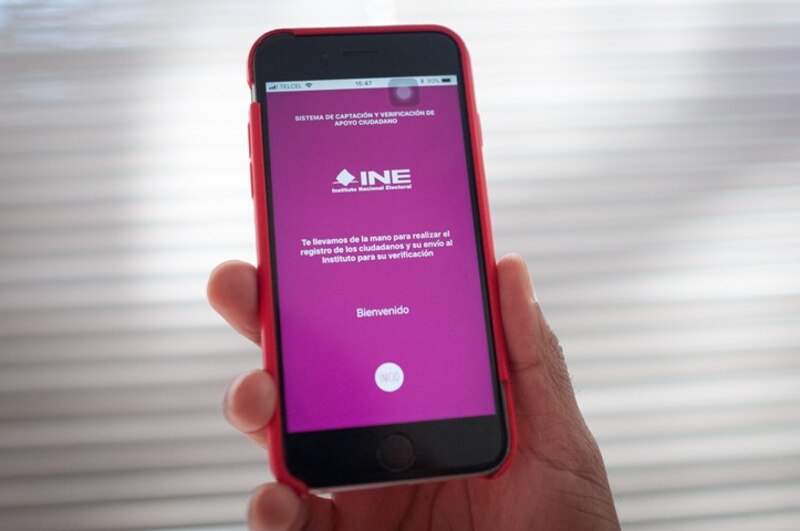 INE: Sistema de Captación y Verificación de Apoyo Ciudadano