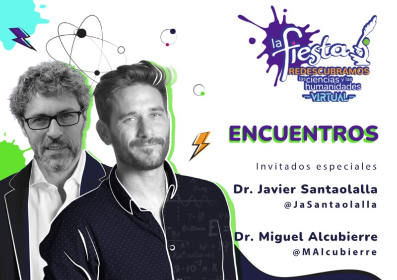 Encuentro virtual con los científicos Javier Santaolalla y Miguel Alcubierre