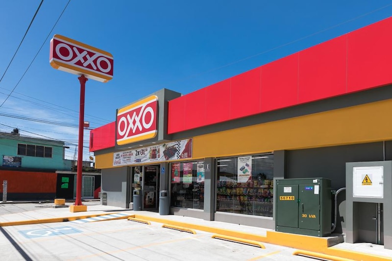 Oxxo, una tienda de conveniencia en México