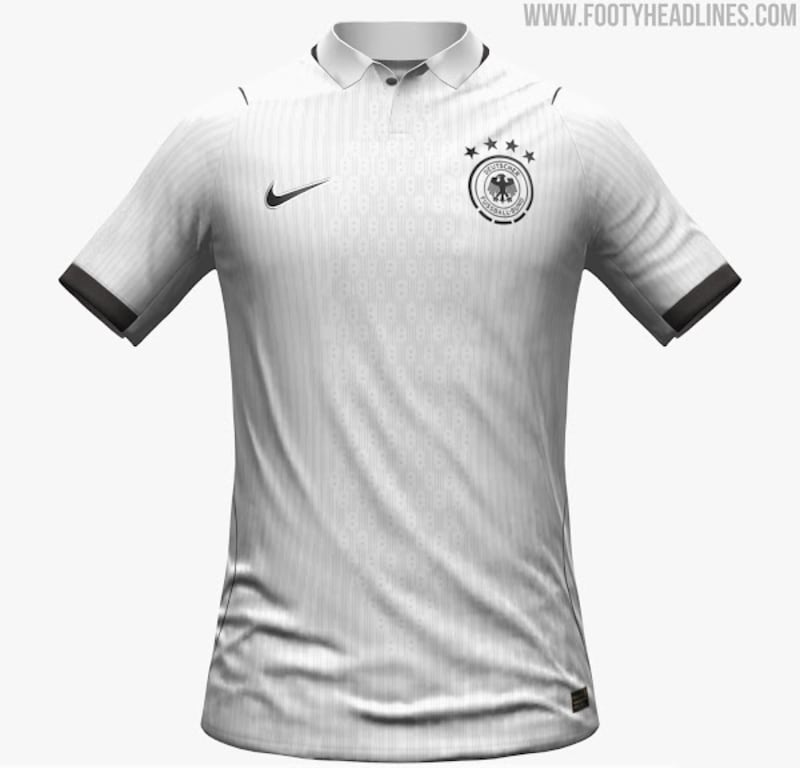 El diseño apostaría por la sencillez en el debut de Nike vistiendo a la Selección de Alemania.
