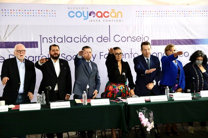 Instalación del Consejo de Desarrollo Social y Participación Ciudadana de Coyoacán