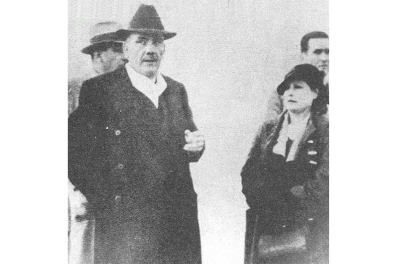 El presidente Roosevelt y su esposa Eleanor