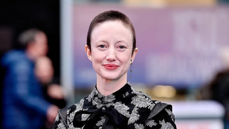 La actriz Tilda Swinton en la alfombra roja