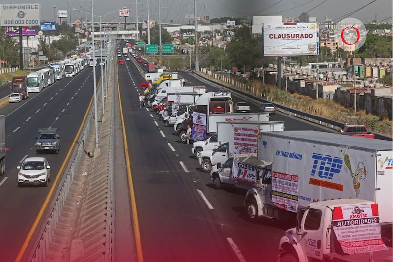Reporte  actualizado de carreteras en México para este miércoles 26 de 
noviembre