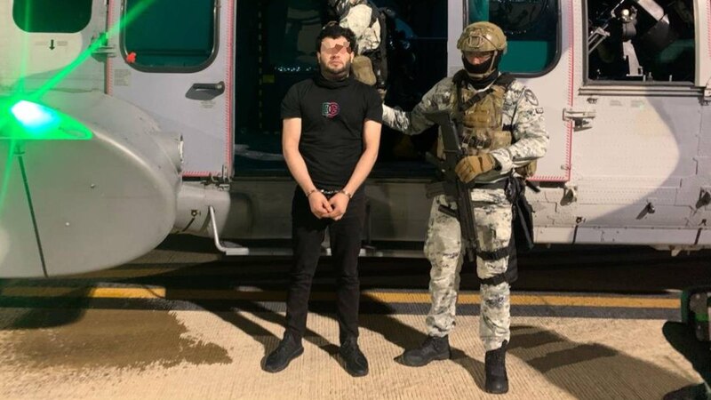 Detienen a Ovidio Guzmán, hijo de "El Chapo", en Culiacán