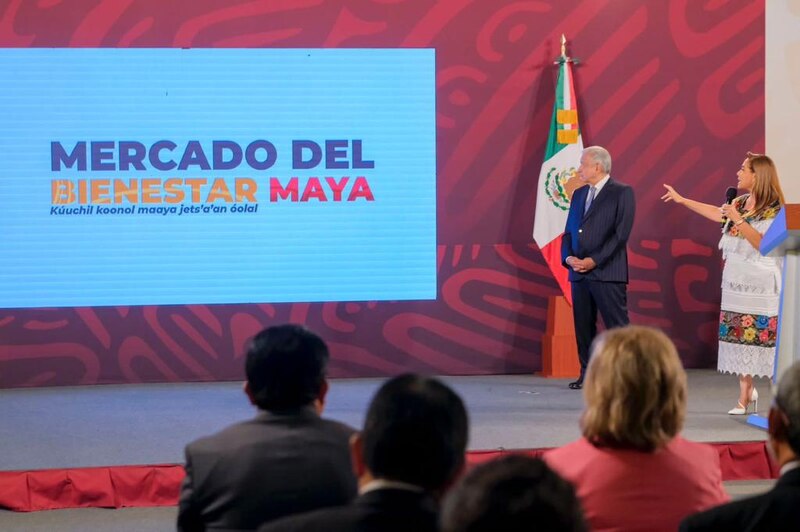 Presentación del Mercado del Bienestar Maya