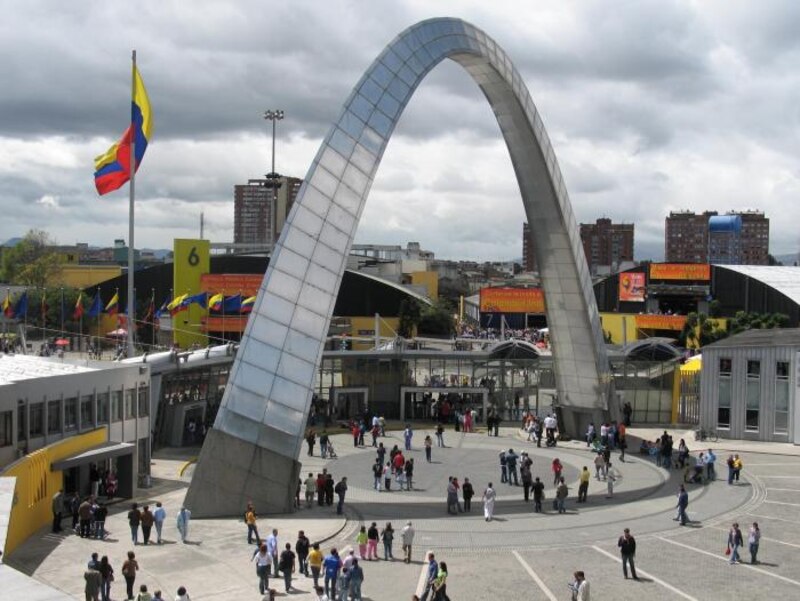 La Plaza de los Artesanos en Bogotá, Colombia