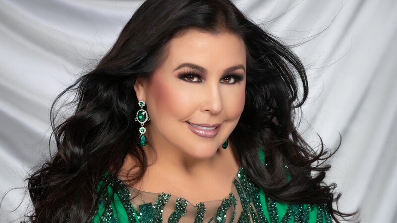 La cantante mexicana Ana Gabriel.