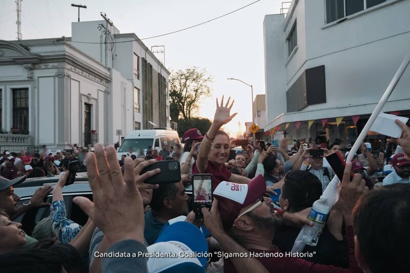 Clausura de campaña de la candidata a la presidencia Ximena Rincón