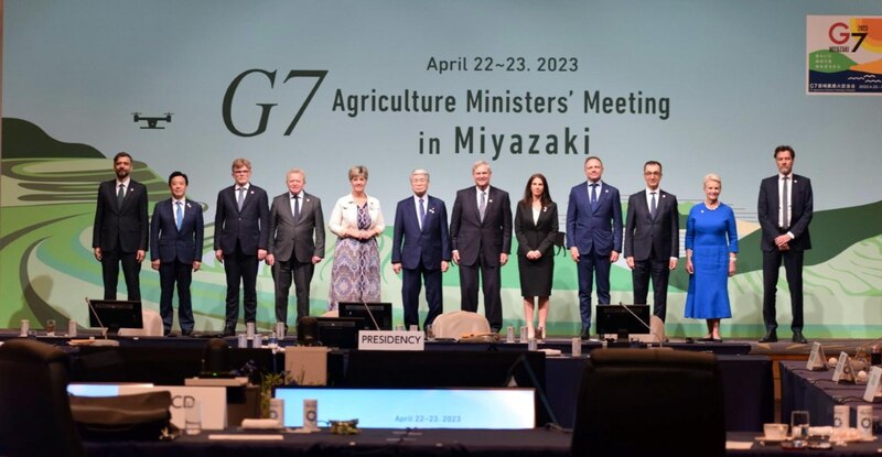 Reunión de Ministros de Agricultura del G7 en Miyazaki