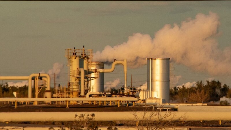 Planta de energía geotérmica