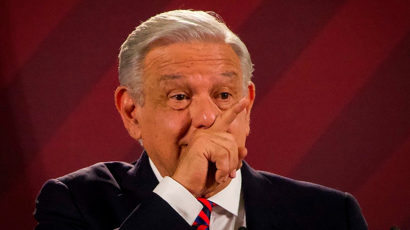 El presidente electo de México, Andrés Manuel López Obrador, durante un discurso en la Ciudad de México.