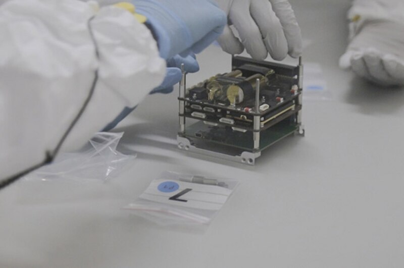Un satélite en miniatura