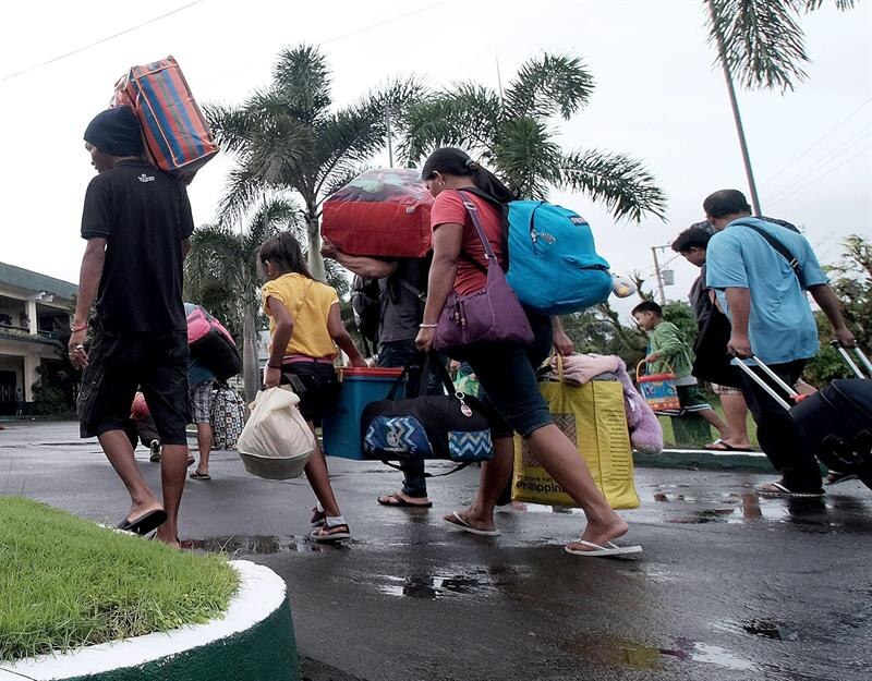 Familias desplazadas por el conflicto armado en Colombia