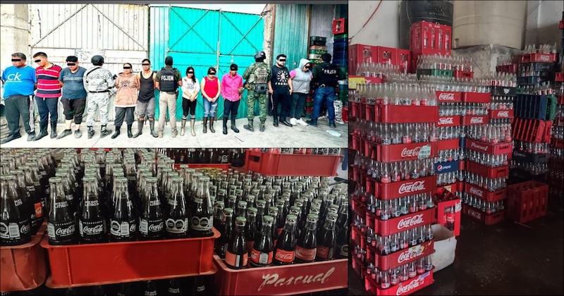 Title: Detienen a banda dedicada al robo de bebidas en el Estado de México