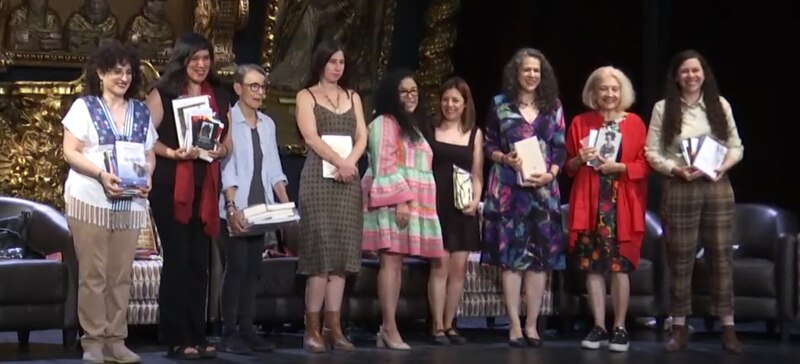Escritoras españolas en un evento literario