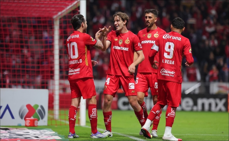 Resumen del partido Necaxa vs Toluca