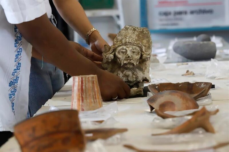 Arqueólogos descubren nuevas piezas en la antigua ciudad maya de Copán